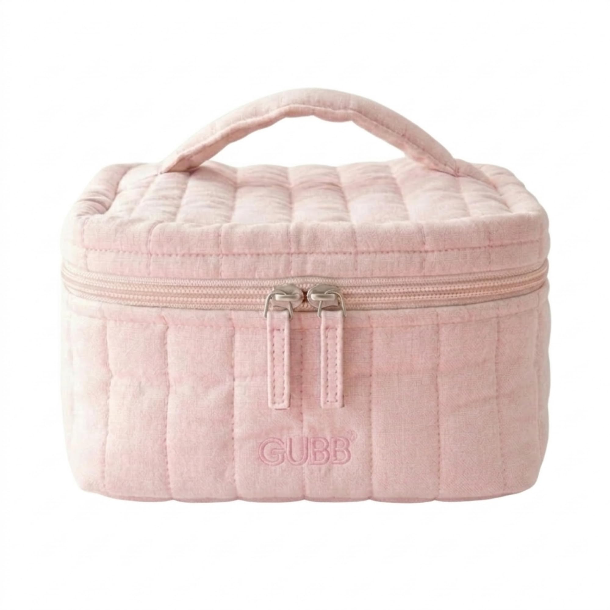 GUBB Crinkled Travel Makeup Bag | Easy to Carry with Handle, Portable Organiser Bag for Women-image-17