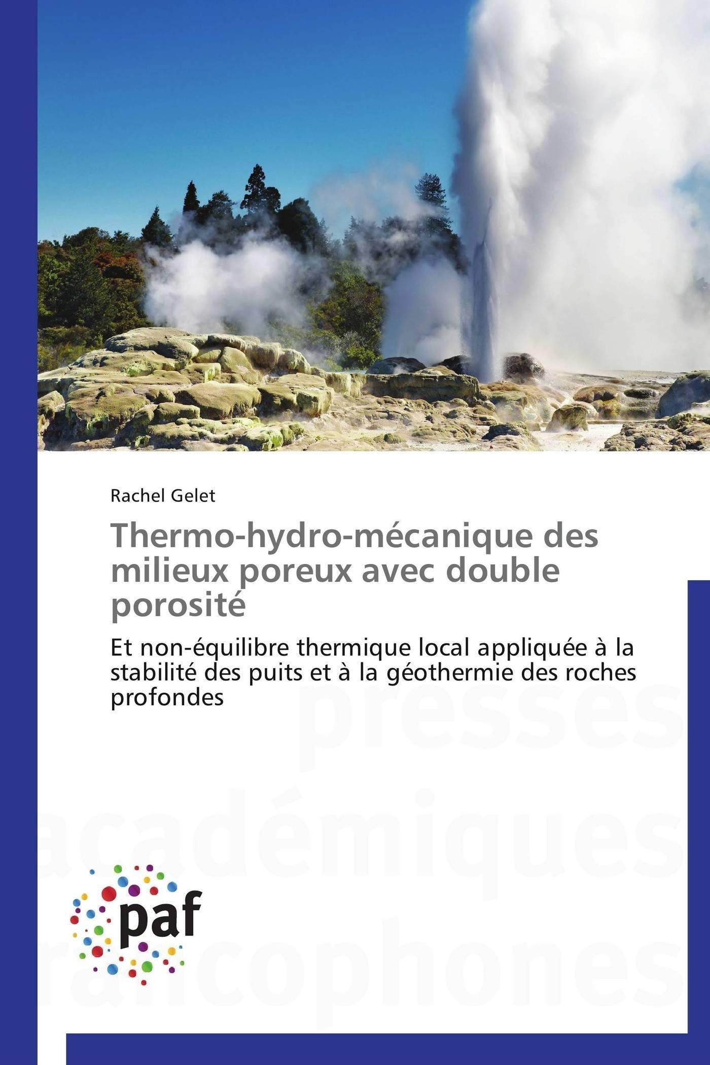 Thermo-hydro-mécanique des milieux poreux avec double porosité: Et non-équilibre thermique local appliquée à la stabilité des puits et à la géothermie des roches profondes (Omn.Pres.Franc.)