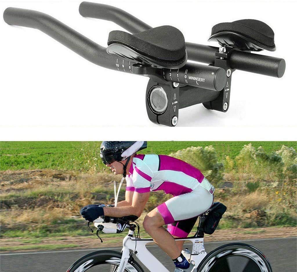 Zakerda Bike Rest Handlebar Cycling Bicycle Armrest Handlebars TT
