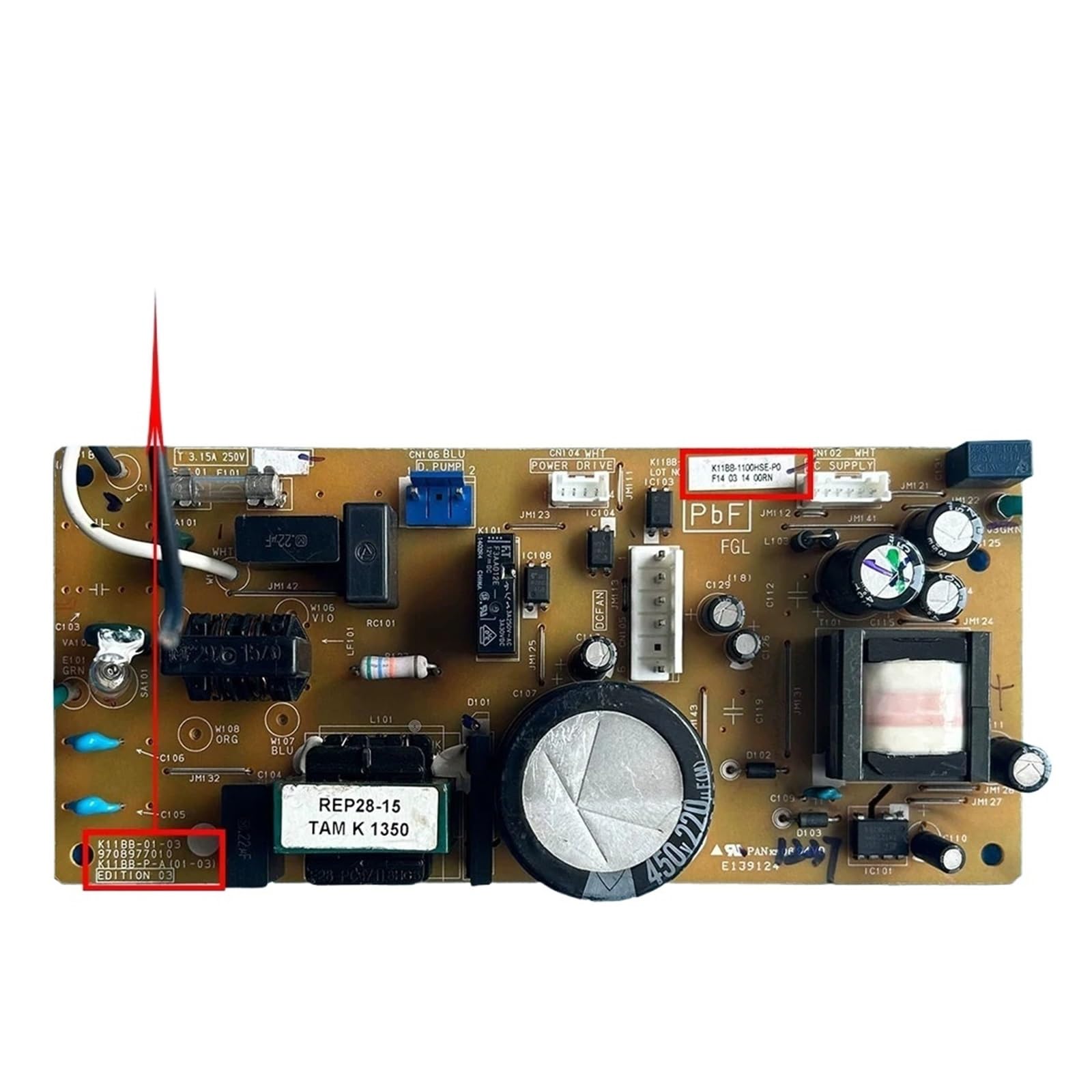 CHFOUGNE Motherboard Power Supply Board K11BB-01-03 K11BA-1100HSE-P0 For Air Conditioner