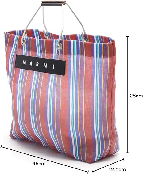 MARNI ストライプ ナイロンバッグ Amazon | [マルニ] トートバッグ ストライプ ナイロン (グリーン