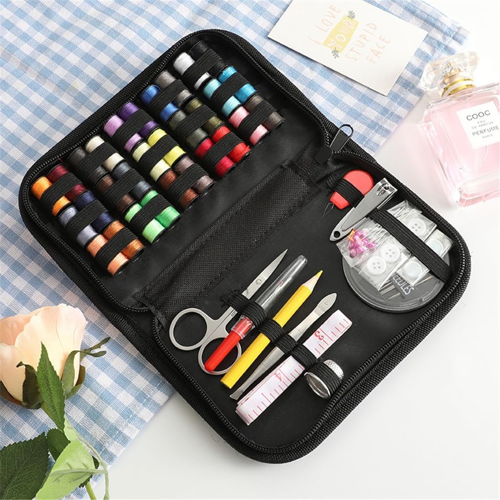 JSEIAJB Sewing Box Sewing Kit Set Home Sewing Needle Tools Hand Sewing Sewing Storage Box