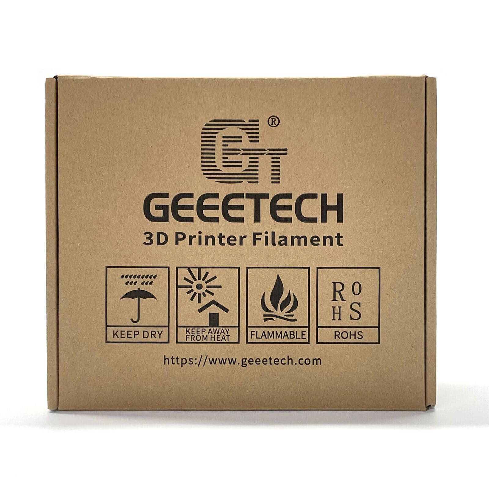 GEEETECH Filament TPU 95A 1.75mm,Filament Flexible TPU pour Imprimante 3D, 2 bobines de 1 kg,Rouge+Rouge