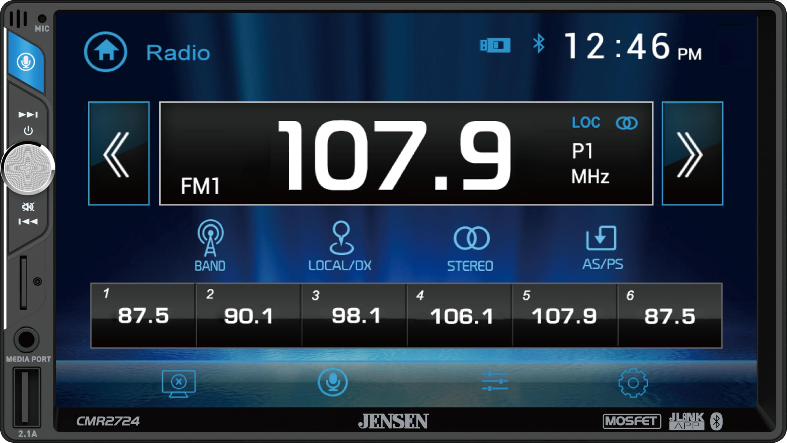 Amazon.com: JENSEN CMR2724 7-inch LED Digital Media Touch Screen