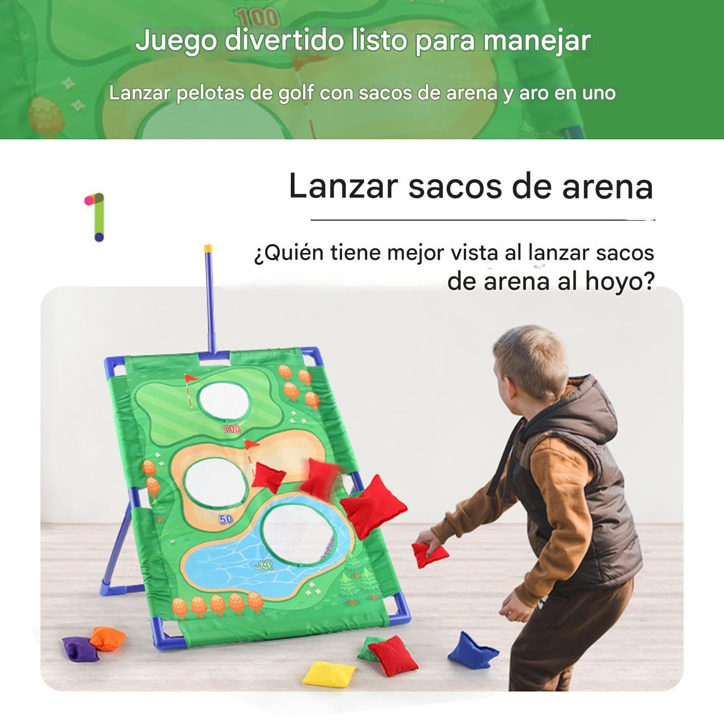 Golf Chipping Spiel Sportaktivität mit Golfer Simulatoren Übungstraining | Golf-Trainingsausrüstung Battle Chipping Spiel Sportaktivität, Outdoor-Spiel, Spielzeug für Zuhause, Garten, Party, Büros