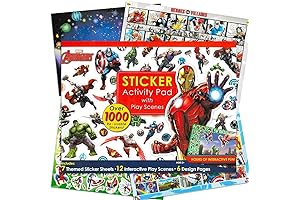 Marvel Super Heroes Stickers Activity Book: Over 1000 Super Hero Stickers for Endless Fun!