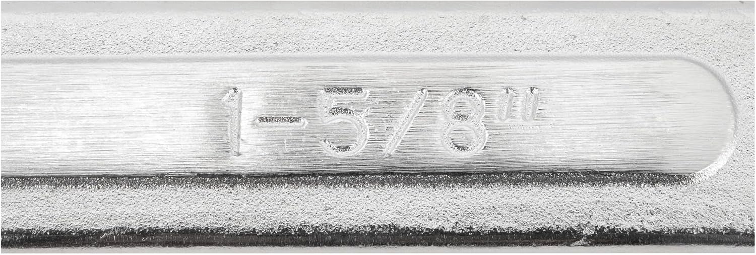 Performance Tool W345B 12-Point Combo Wrench with Satin Chrome Finish 1-5/8-Inch Combo Wrench