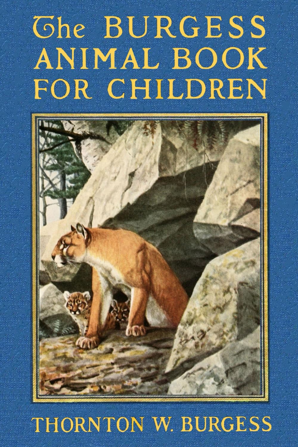 Thornton W. Burgess Classic Nature Books: The Burgess Animal Book for Children, Animals of North America, COLOR Edition, 6"x9"      Paperback – January 3, 2024