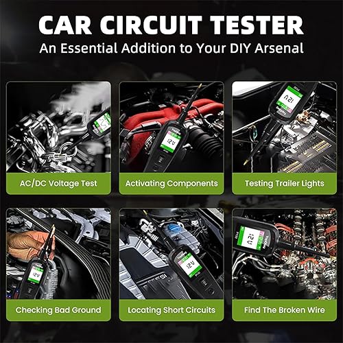 Miniatura 2 de Topdiag P100 Probador de Sonda de Circuito de Potencia Automotriz, Buscador de CortoAbierto de Interruptor 12 24V, Probador de Resistencia de Diodo