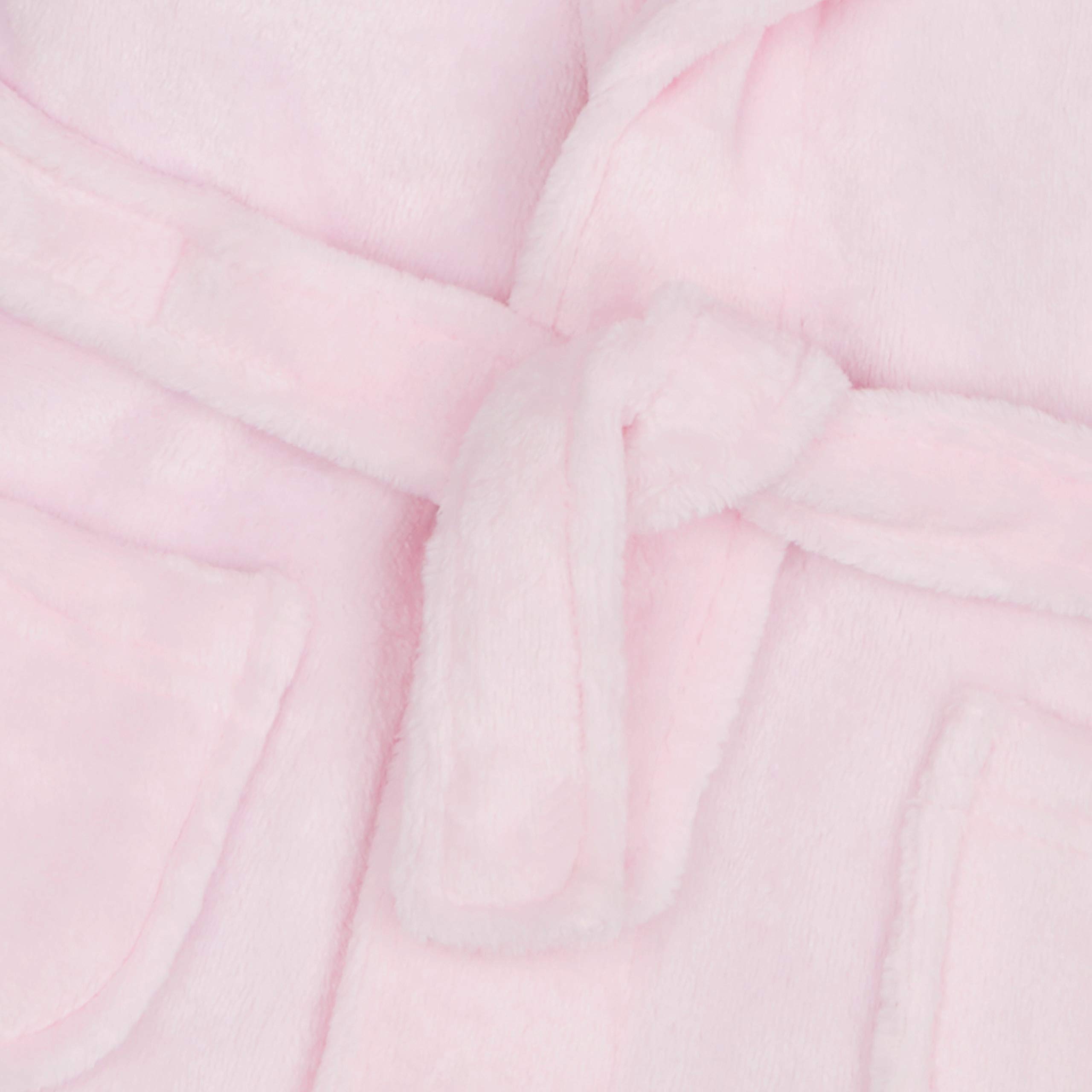Gembroidery Personalised Baby Bathrobe Hooded Fleece Dressing Gown Super Soft Gifts Bath Robe For Boys Girls Cute Teddy Ears 0-4 Years — view 6