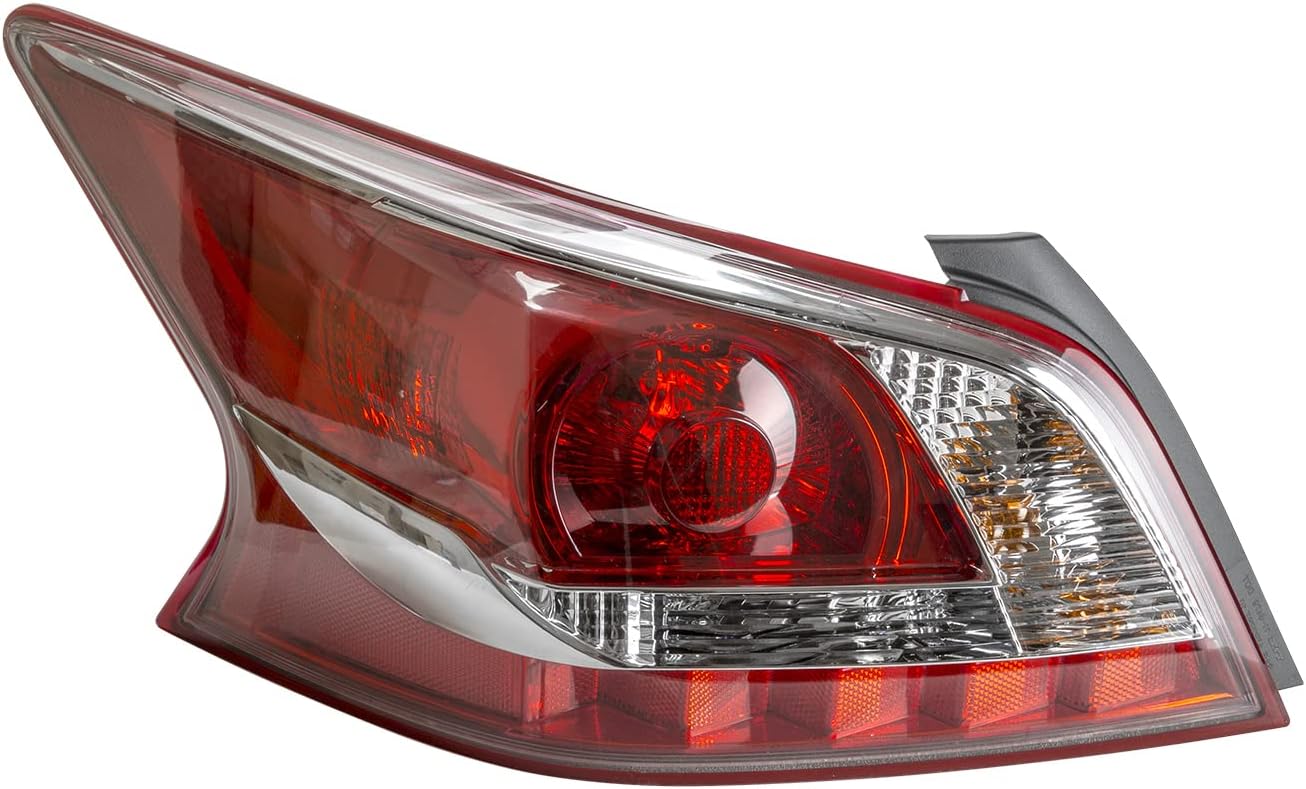 TYC Left Tail Light Assembly Compatible with 2013-2014 Nissan Altima