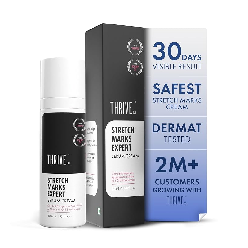 Creme sérum para cuidados da pele THRIVECO com Striover™, óleo de rosa-mosqueta e esqualano
