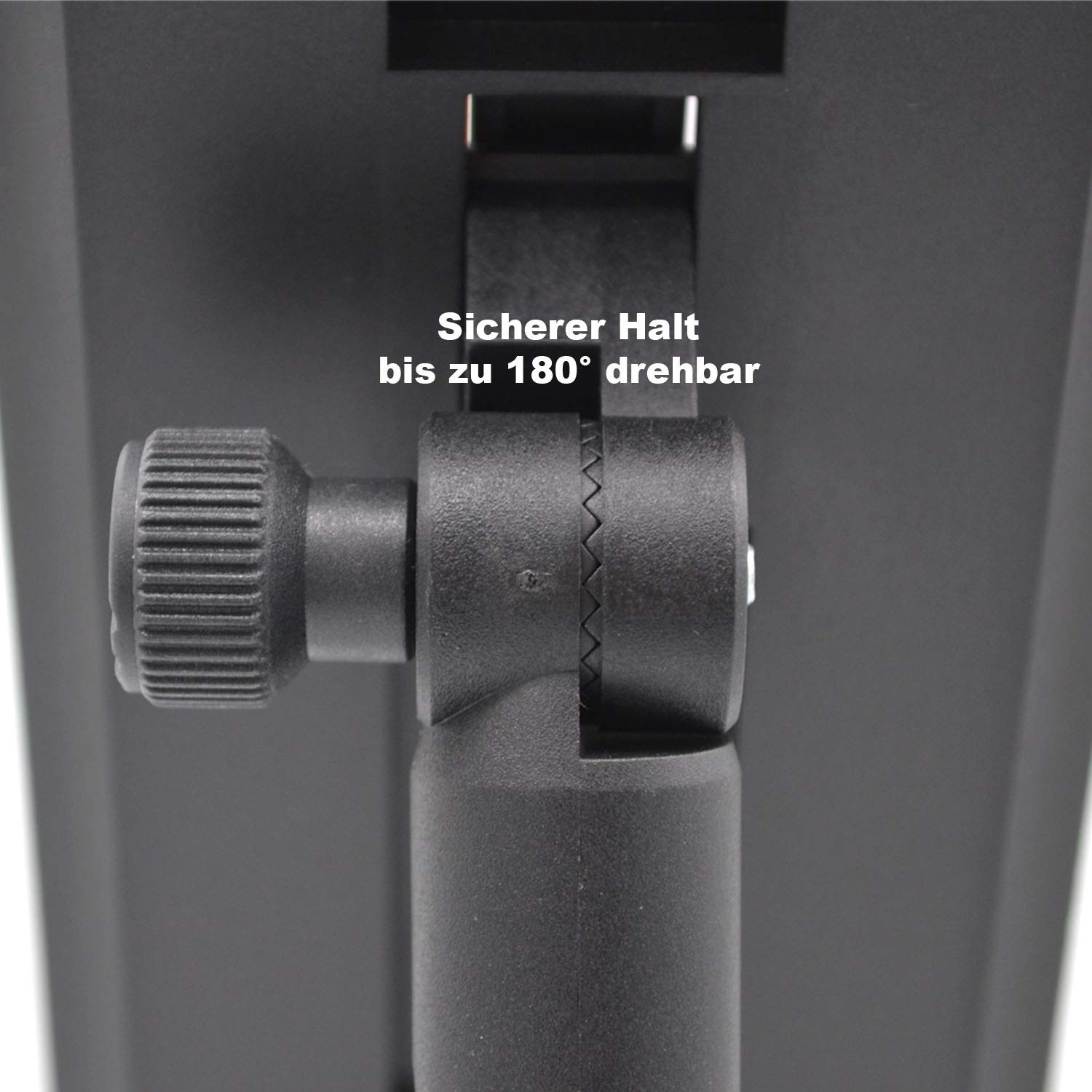 Sichttafelsystem Kassenständer A4 mit 10 Stk schwarz Rahmen Preislistenhalter mit festem Standfuß