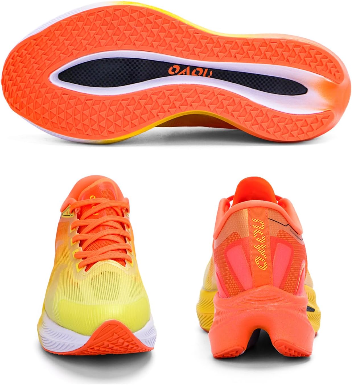 Carbon Plate Marathon Running Racing Shoes Men Stable Support Shock-Relief Ultra-Light TPU Outsole Rebound Sneakers - Image 3