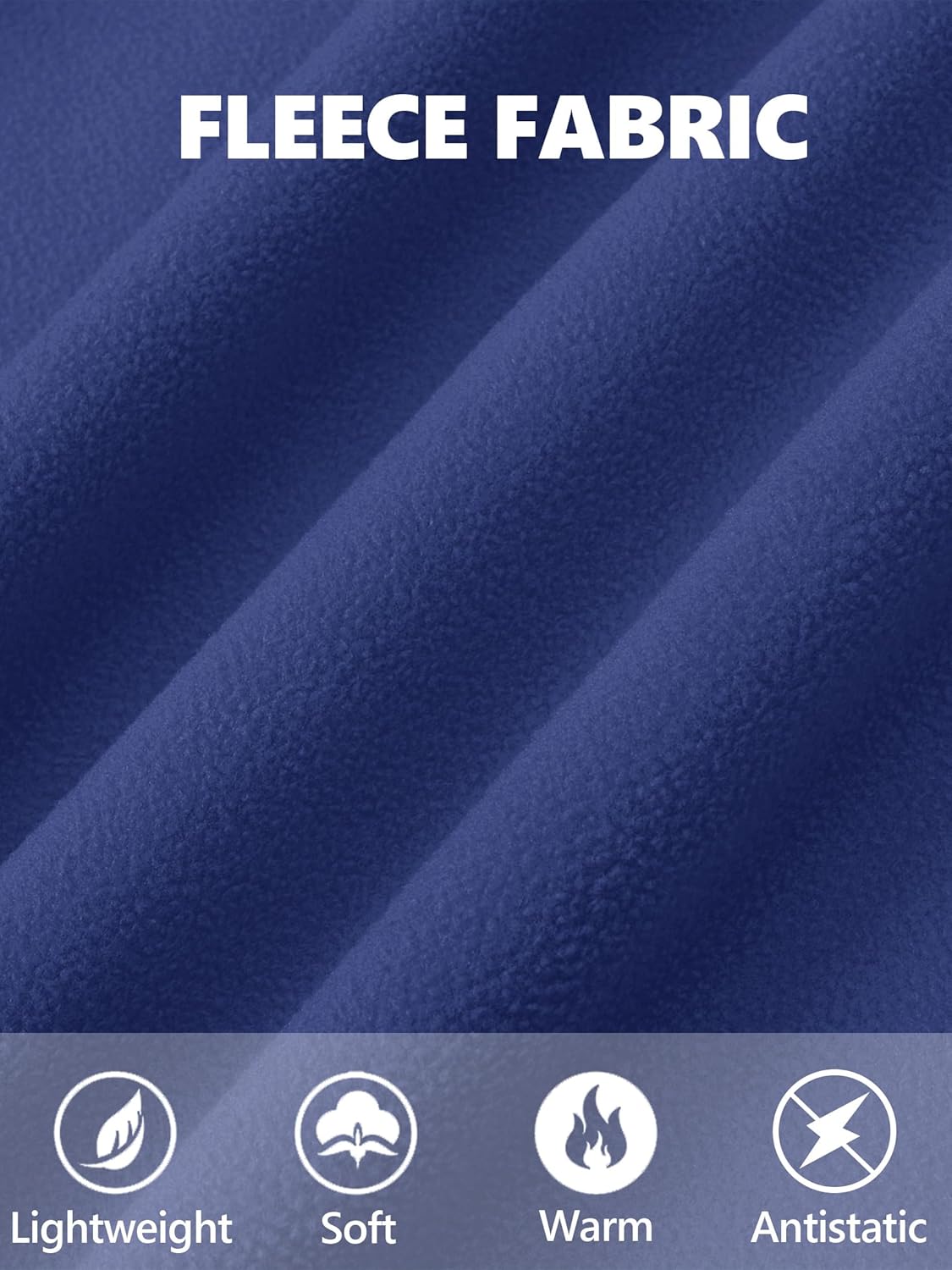 MAGCOMSEN Women's Fleece Jacket Zip Up Coat Lightweight Soft Warm Long Sleeve Jackets with Pockets for Winter - Image 7