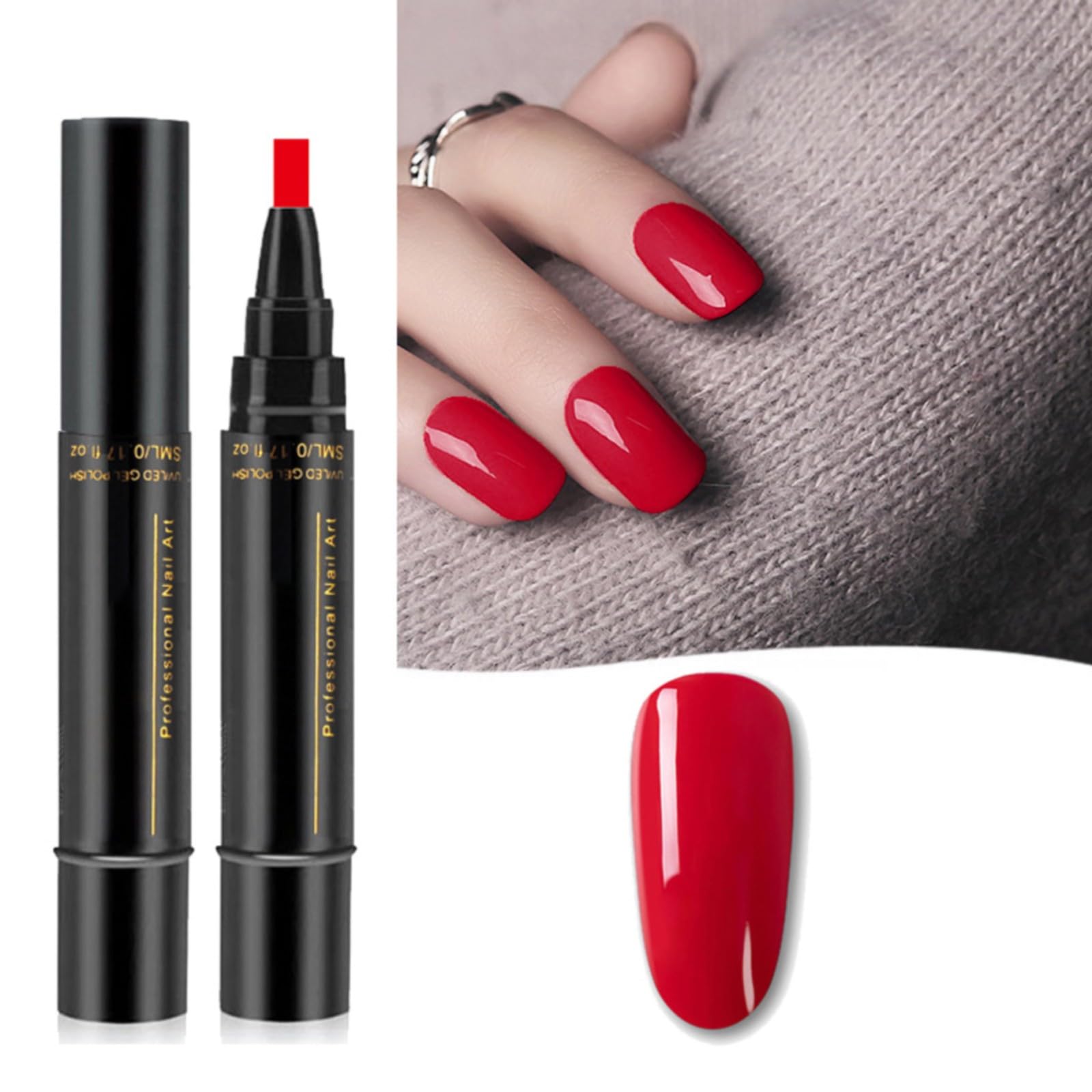 Amazon.com : ZITIANYNEW Nail Polish Pen 8 ml, One Step Nail Gel