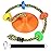 ZNCMRR Tree Swing for Kids Rope Swing for Tree Climbing Rope for Kids Heavy Duty Disc Swings for Kid Outdoor Playground Accessories Swing Set Accessories Swingset Accessories Outdoor(Orange)