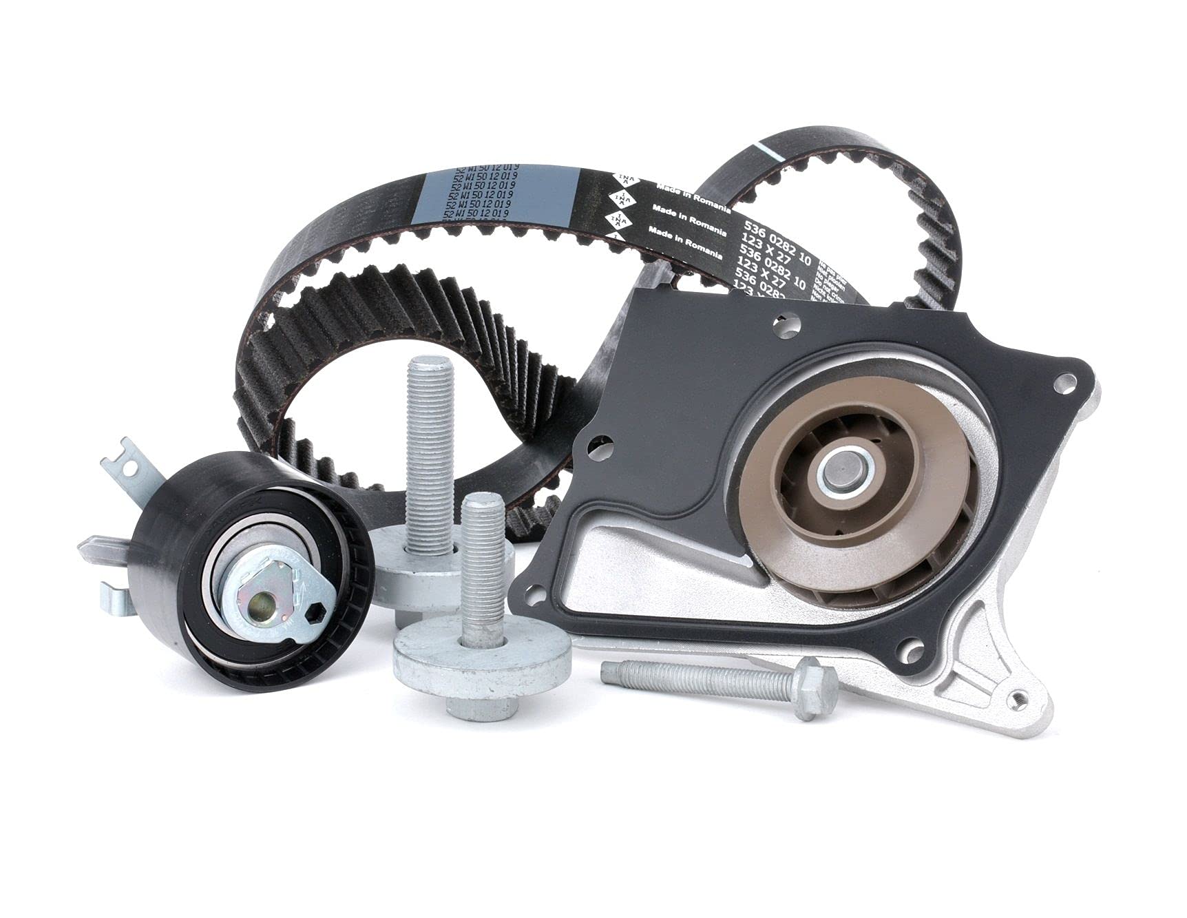 INA 530 0197 32 Kit de distribution + pompe à eau 32 mm avec joint d'étanchéite Compatible avec RENAULT Clio III 3/​5 portes BR0/​1, CR0/​1 Megane III 3/​5 portes BZ0/​1 Scénic III JZ0/​1