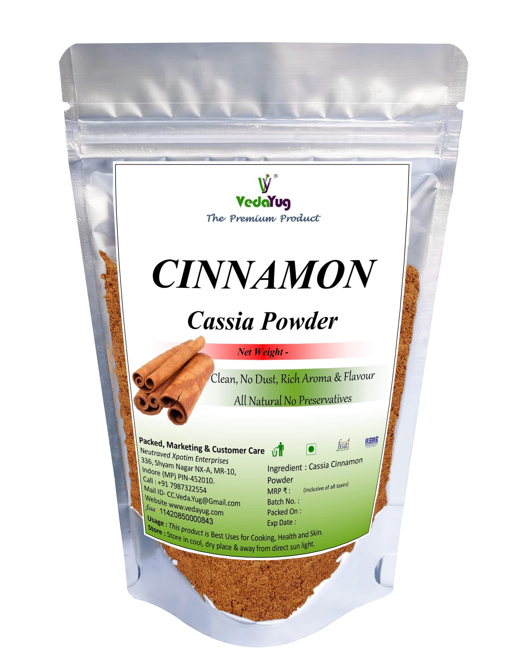 See full amazon price history chart for VY VedaYug Premium Cinnamon Powder ( Cassia Cinnamon / Dalchini Powder ) Unmatch Flavorful Cooking with Health Benefits/ Dalcheeni Powder for Tea, Baking, Cooking Dalchini Powder (200 grams) VY VedaYug Premium Cinnamon Powder ( Cassia Cinnamon / Dalchini Powder ) Unmatch Flavorful Cooking with Health Benefits/ Dalcheeni Powder for Tea, Baking, Cooking Dalchini Powder (200 grams) (B09P3VDJQL) Amazon Price History, Amazon Price Tracker