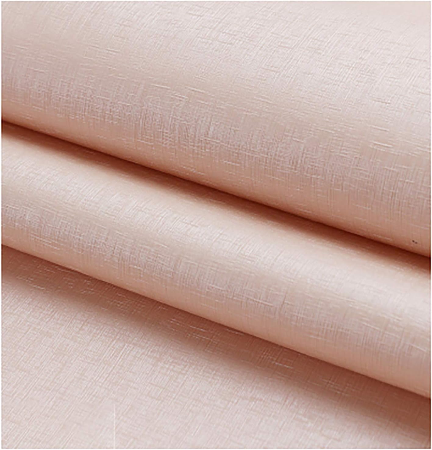 Waterproof Faux Leather Fabric， PU Faux Leather Upholstery 138cm Wide 0.8mm Multicolor Multiple Sizes for Bags Crafts(Roze,2m)