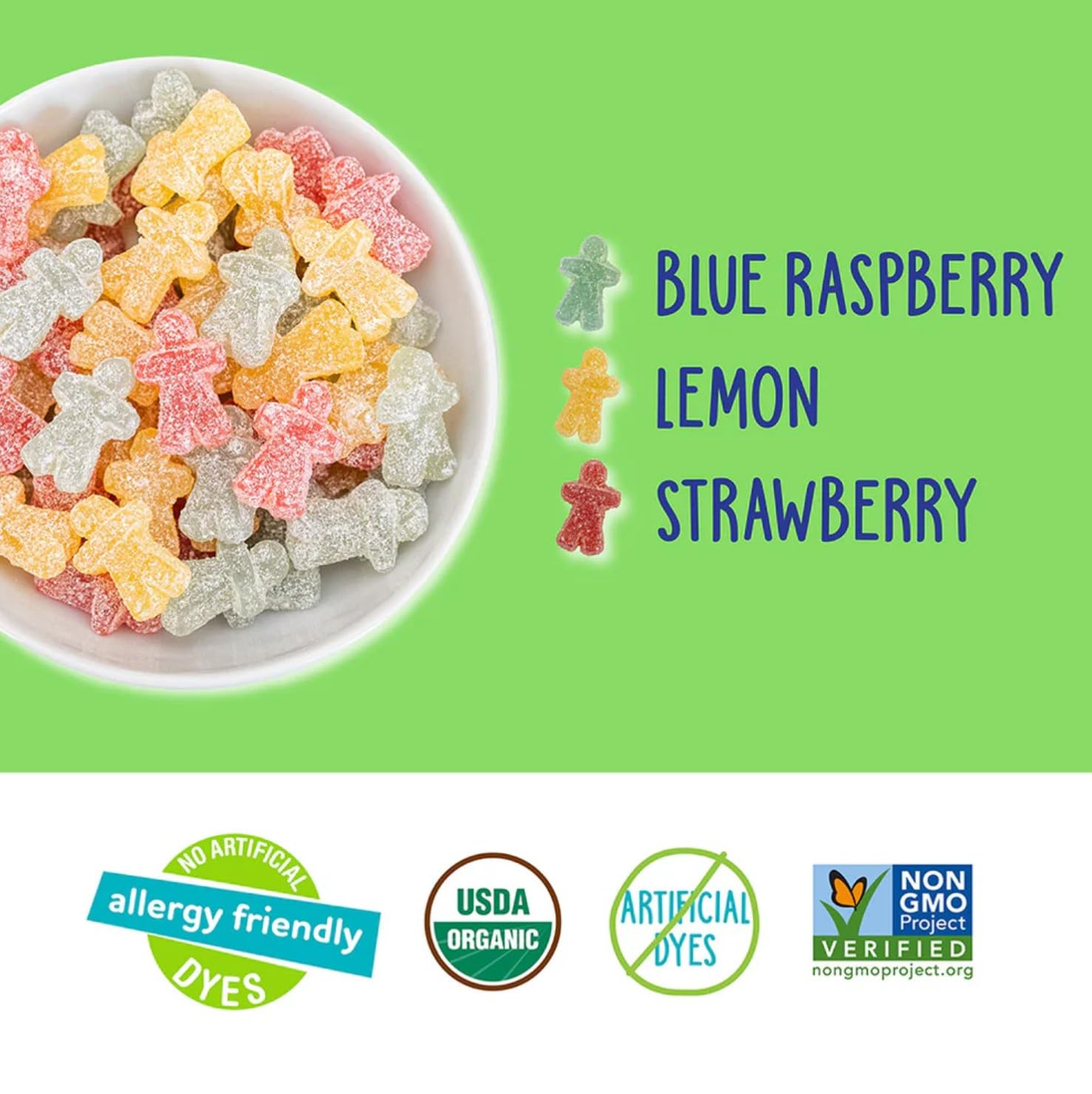 Organic Vegan Candy Snacks (3 Pack) | Duo Pops 10.5oz | Sour Littles 5oz | Giggles 5oz | No Artificial Dyes, Non GMO, Gluten Free, Vegan