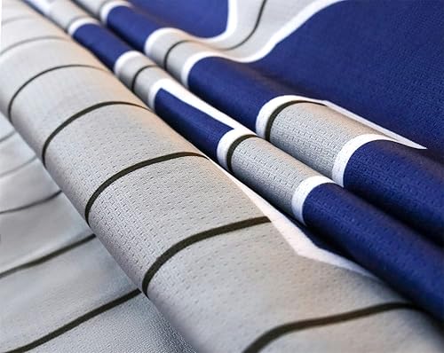 Vista 7 de TIFIYA New York Jeter - Camiseta de béisbol de 2 rayas para hombresmujeresjóvenes