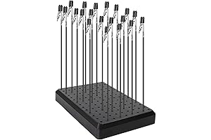 GJJC09B Model Making Supplies: 1PC Painting Stand Base and 20PCS Alligator Clip...