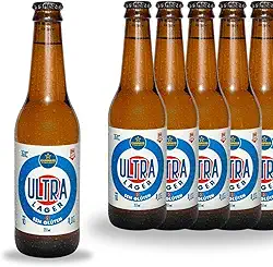 Cerveja Campinas Ultra Lager sem Glúten 355ml - 6 unidades