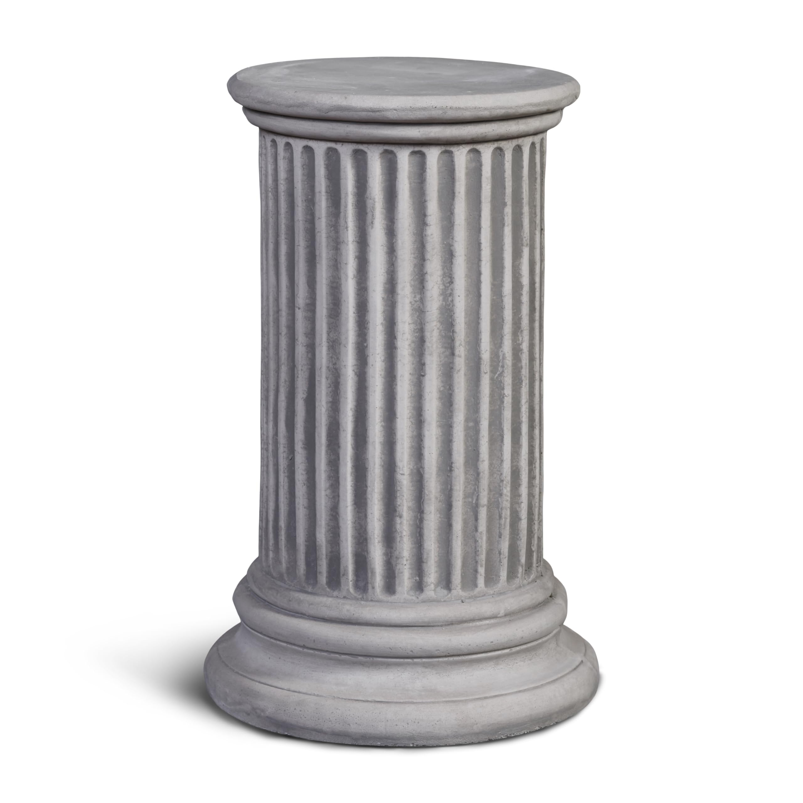 gartendekoparadies.de Elegante Säule Steinsockel, H. 41 cm, 45 kg | Steinguss, Steinfigur, Für Außenbereich, Frostsicher