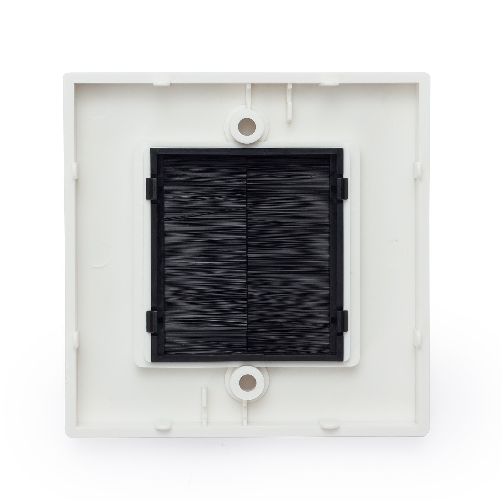 2 tapas de cajas empotradas Novaato - Prácticas tapas para un elegante sistema de entrada de cables.