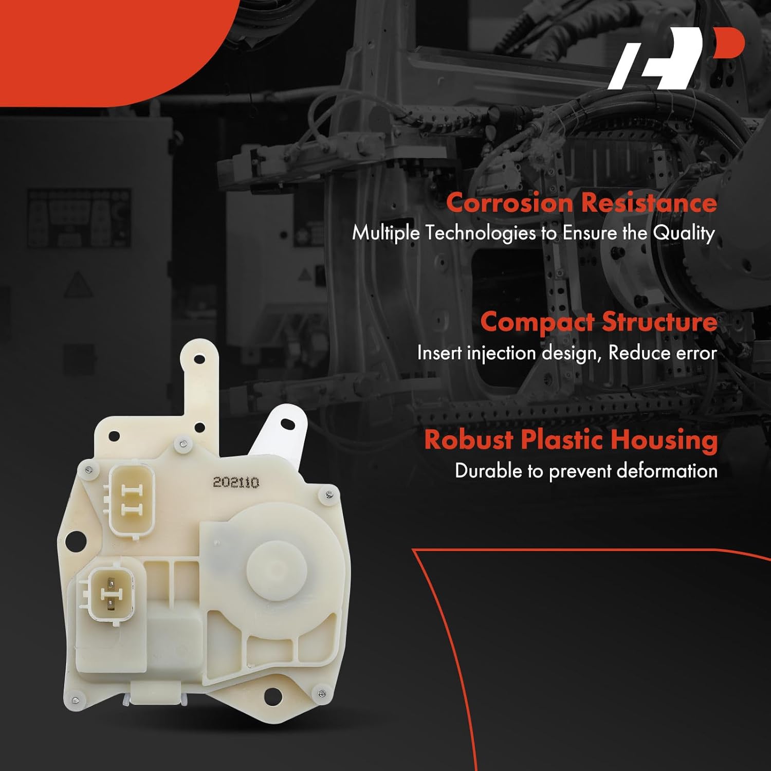 A-Premium Rear Left Driver Side Door Lock Actuator Compatible with Honda Accord 1999-2002
