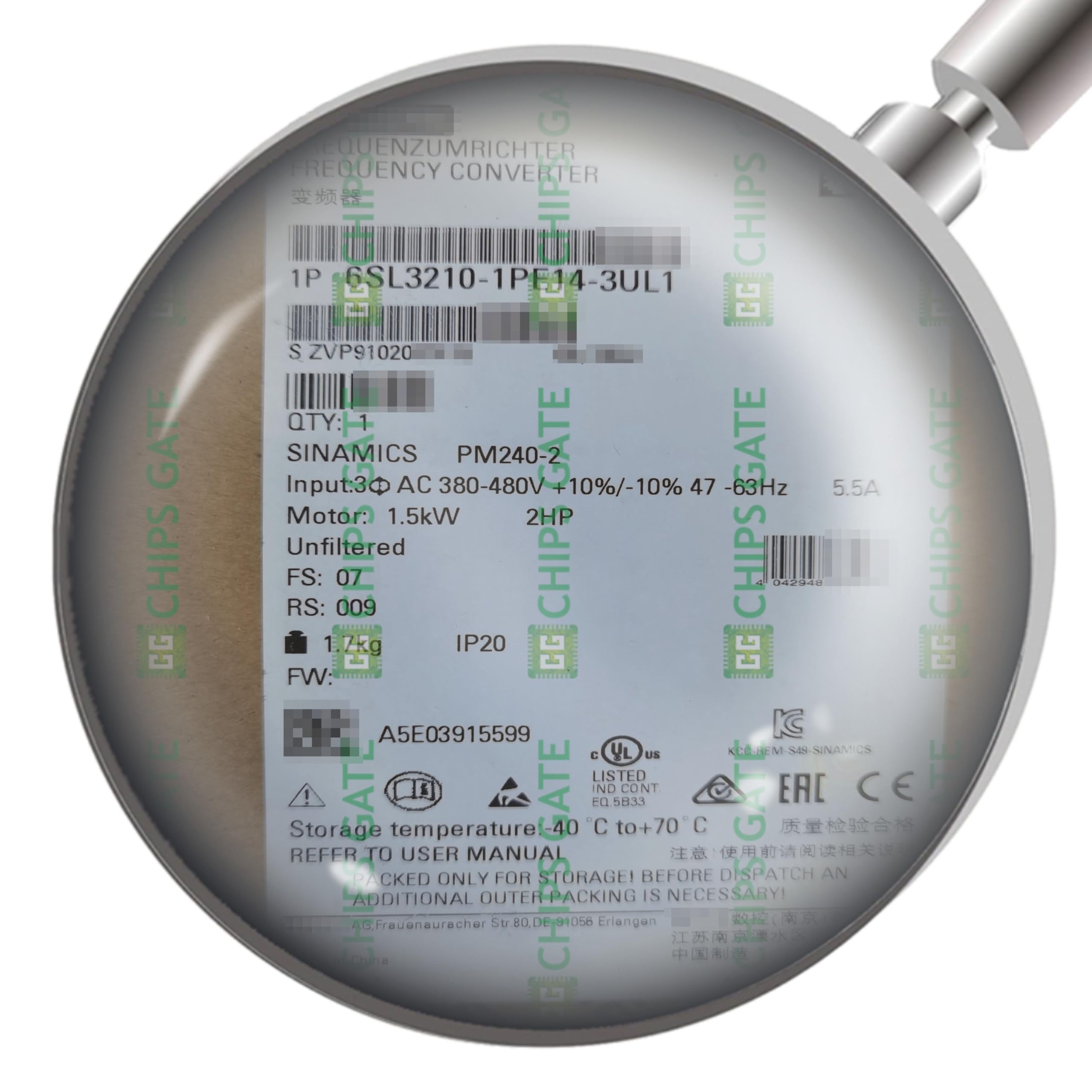 New 6SL3210-1PE14-3UL1 ONE New 6SL3210-1PE14-3UL1 for Delivery