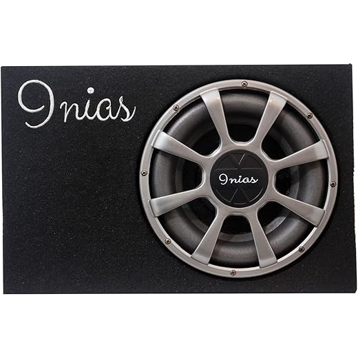 NISAI 10 Inch Active Bass Tube Subwoofer