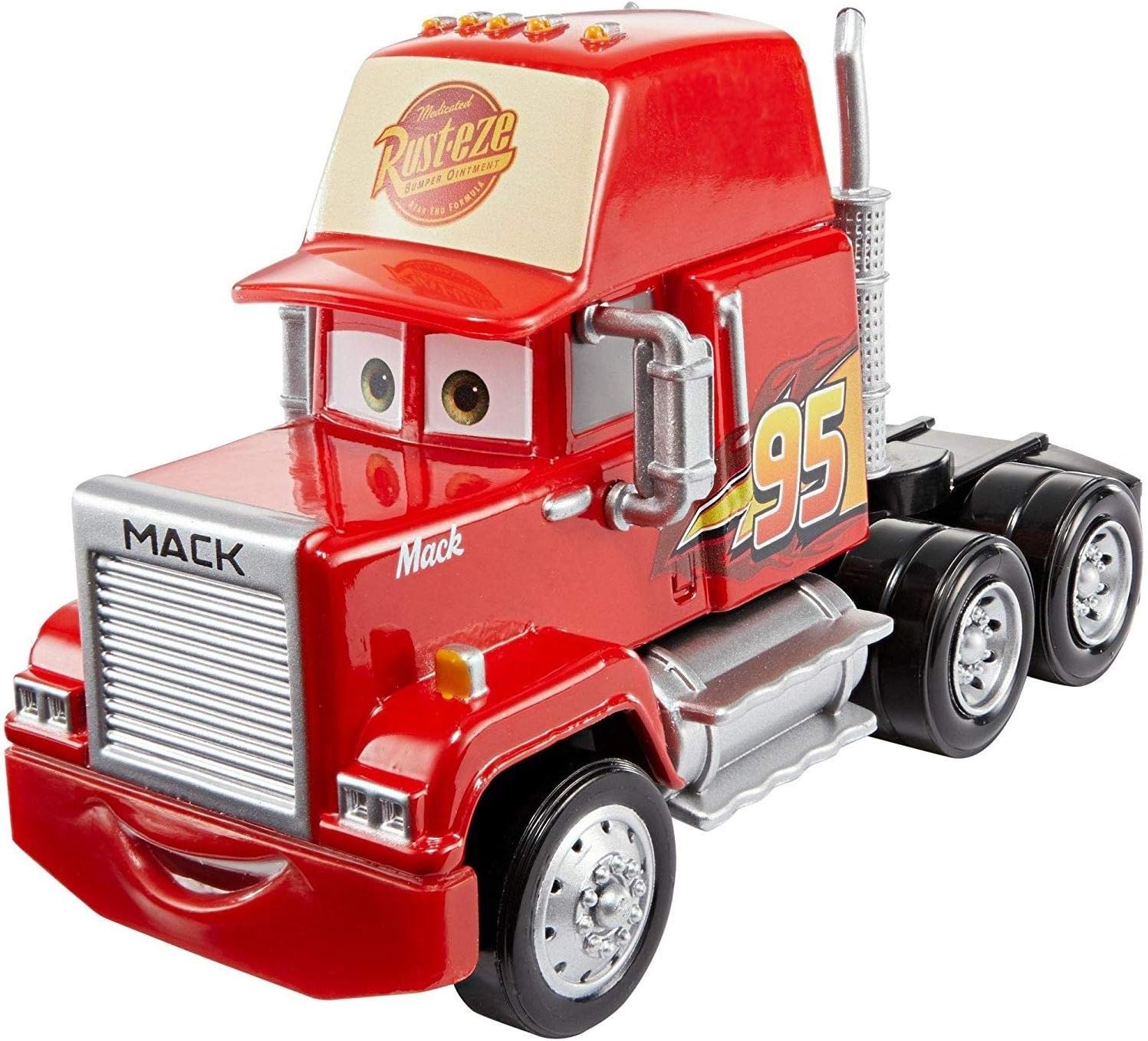 Disney Cars Toys Disney/Pixar Cars 3 Deluxe Cars 3 Mack Vehicle, Red