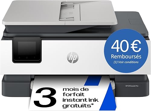 HP Wireless All-in-One Colour Inkjet Printer with Scanner, Copier, Easy Touchscreen, Fast Auto Double-Sided Printing and 35-Sheet Auto Feeder. Ideal for Every Home Office and Small Business | 8122e - 2