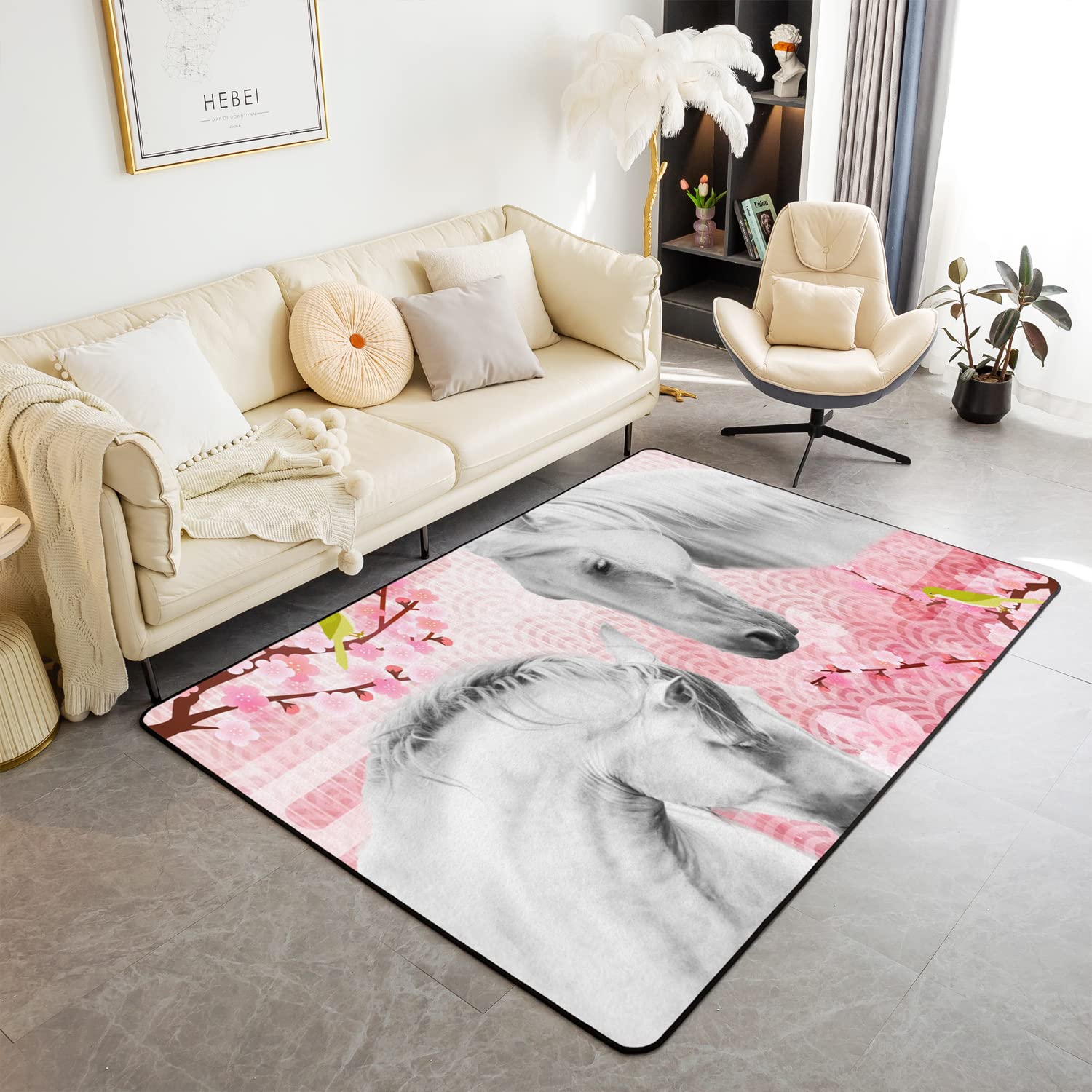 Tapis de sol antidérapant pour sécuriser le salon et la chambre