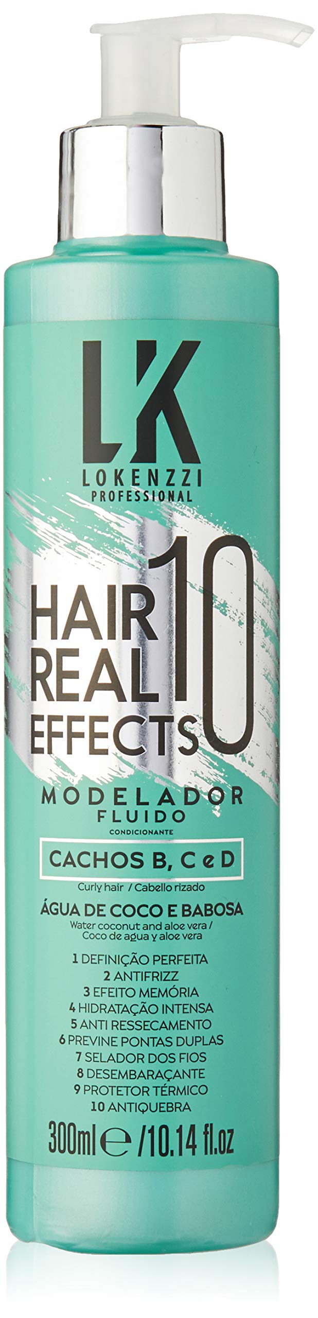 Modelador Fluido 10 Effects 300Ml, Lokenzzi | Amazon.com.br