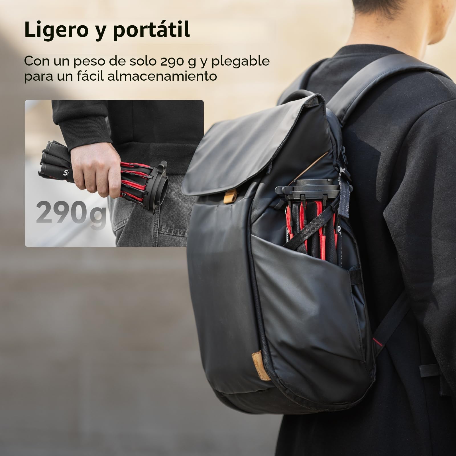 SMALLRIG Mini Softbox Parabólico RA-D30 29cm de Liberación Rápida, Compatible con Luz de Video LED SmallRig RC 60B COB - 4358