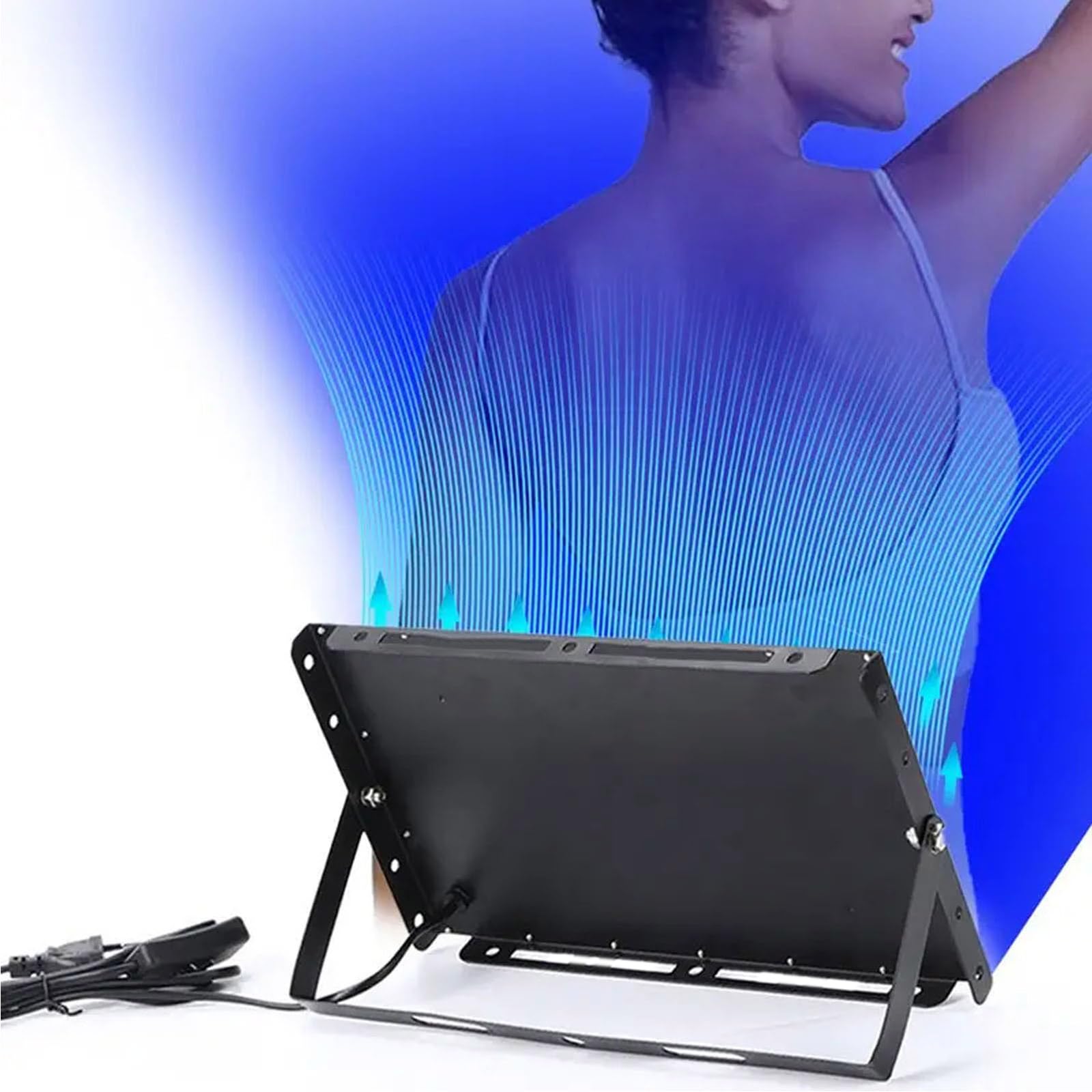 Hocheffiziente Bräunungslampe mit 144 LED Strahlen, Gehäuse aus Aluminiumlegierung, schnelle Ergebnisse, professionelle Bräunung