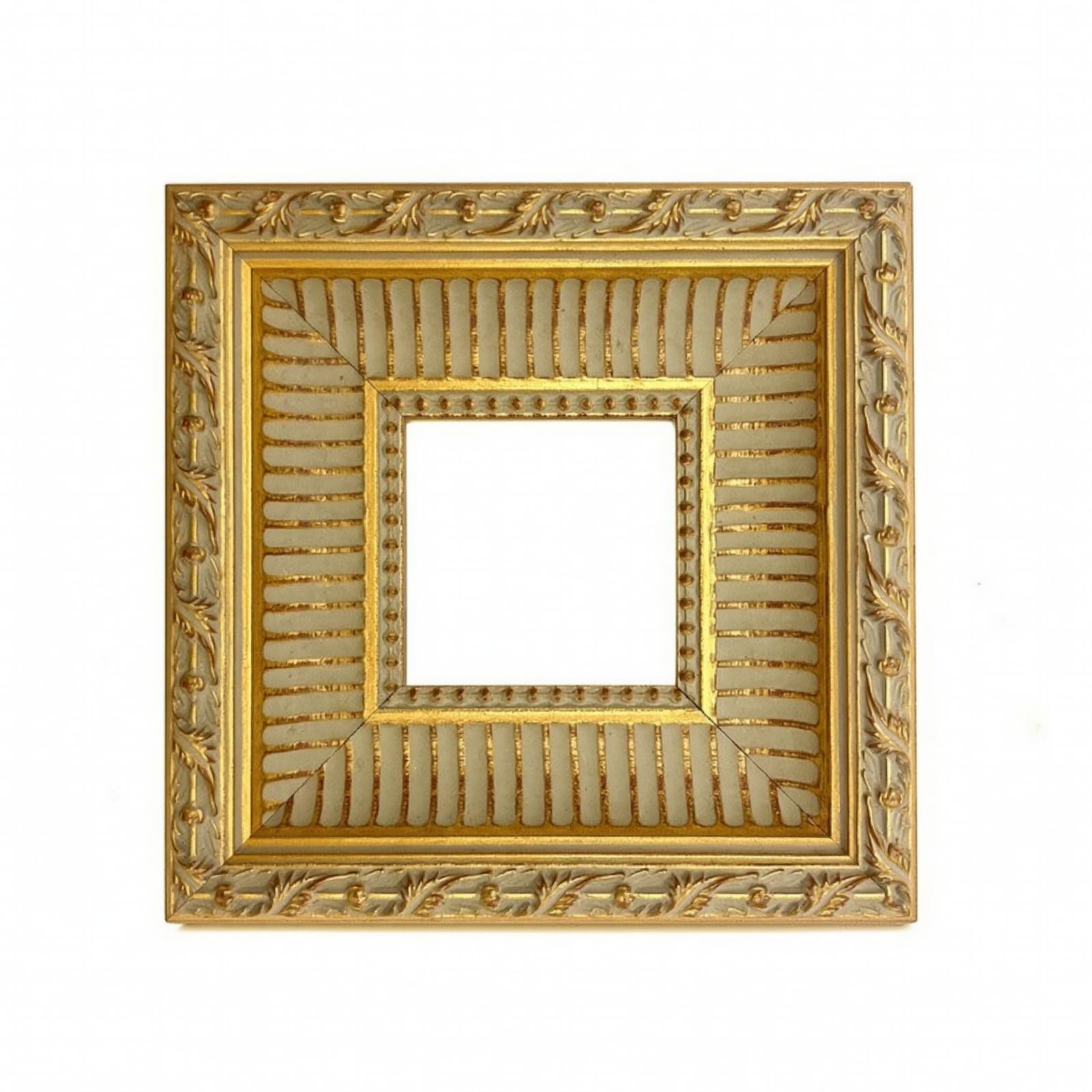 Portarretratos vintage 10x10 solve decoración de paredes vacías con relieves antiguos