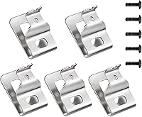 Vista 5 de 5 clips de cinturón para D-ewalt, clip de repuesto de acero inoxidable 304 premium, con tornillos, para D-ewalt DCD7771 compatible con herramientas