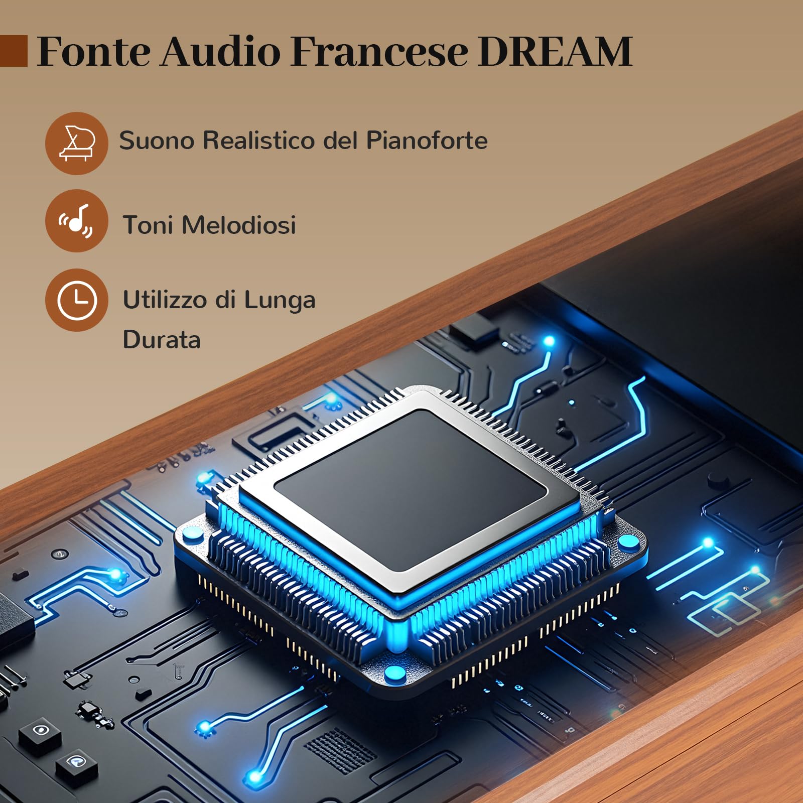 COSTWAY Pianoforte Digitale a 88 Tasti, con Azione a Martello Graduata, Pianoforte Elettrico a Grandezza, con Cassetto Estraibile e Altoparlanti Doppi, Pianoforte Digitale per Principianti