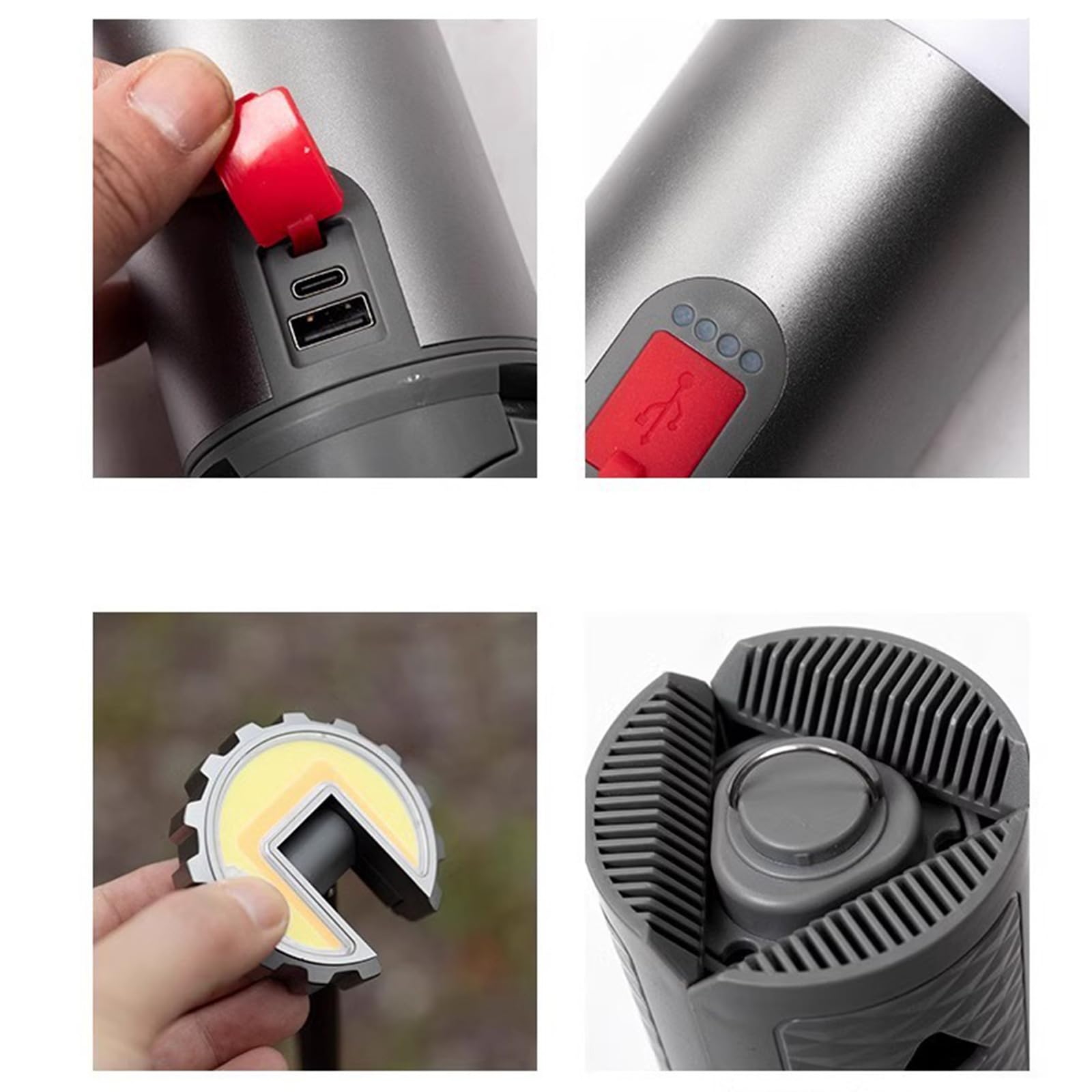 Camping Zelt Licht Wiederaufladbare Multifunktionale Outdoor Camping Licht Beleuchtung Kabellose Camping Zeltlampe