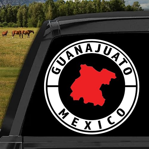 Vista 10 de Jalisco - Calcomanía para Carro de México, vinilo para Trocas calcomanias para camiones o automóviles de Estados mexicanos (10 pulgadas, Jalisco)