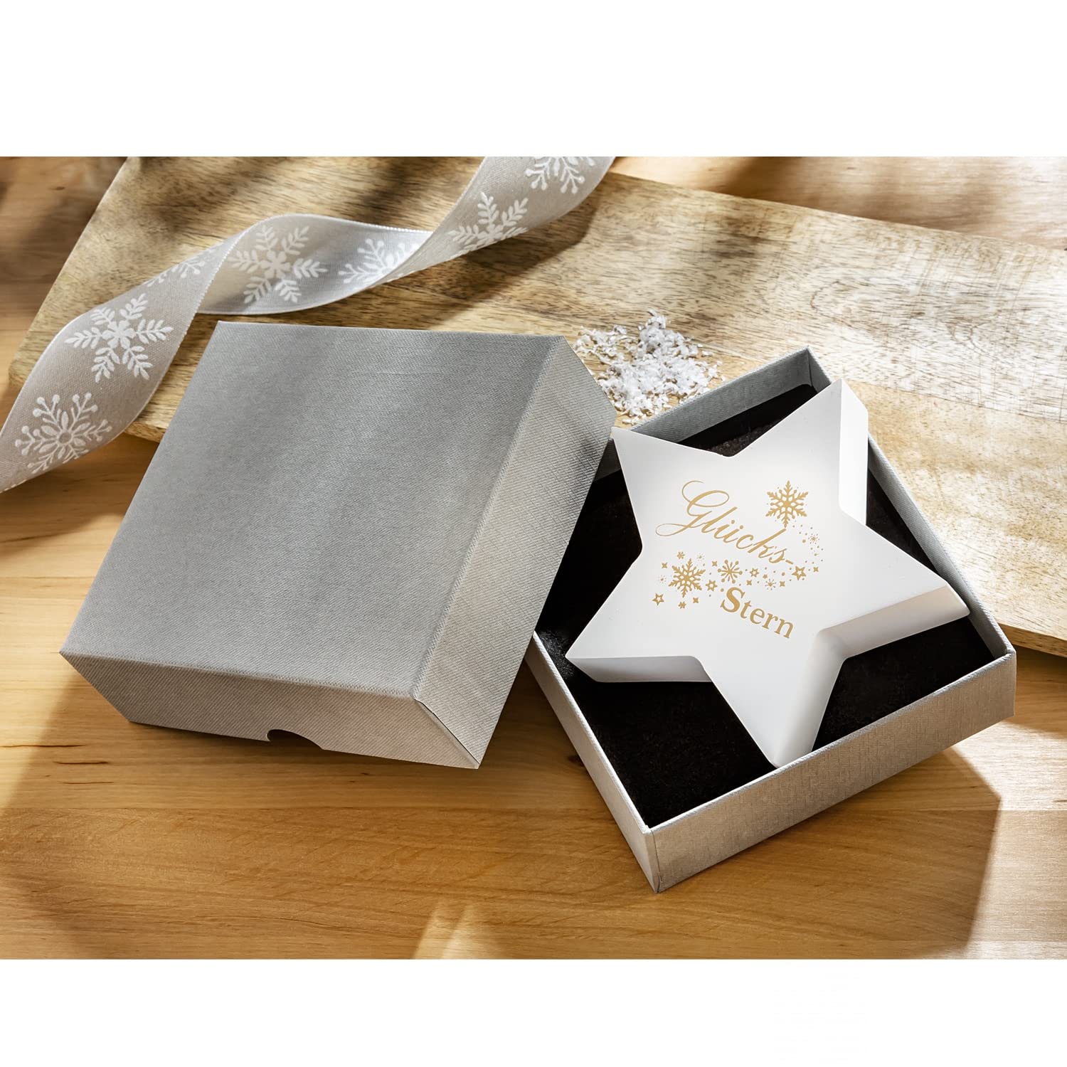 weihnachtsstern deko holz Deko Holz Stern zum Hinstellen 10cm