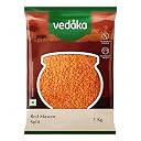 Amazon Brand - Vedaka Unpolished Red Masoor Dal (Split) | 1 Kg | Rich In Protein | No Cholesterol | No Artificial Flavours & Preservatives gallery image