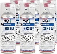 Vista 3 de Aerosol transparente de alto brillo USC Spray Max 2 K., Paquete de 4