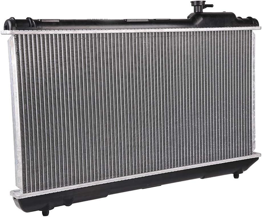 OCPTY 1859 Engine Coolant Radiator Compatible with 1996-1997 for Toyota RAV4 2.0L,Replace# 1859, 1860, CU1859, 8011859, 164007A111, 164007A121, 164007A122 Automotive Aluminum Core Radiator Assembly