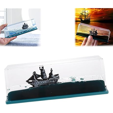 Cruise Ship Fluid Drift Bottle: The Unsinkable Titanic Model Now in Fluid