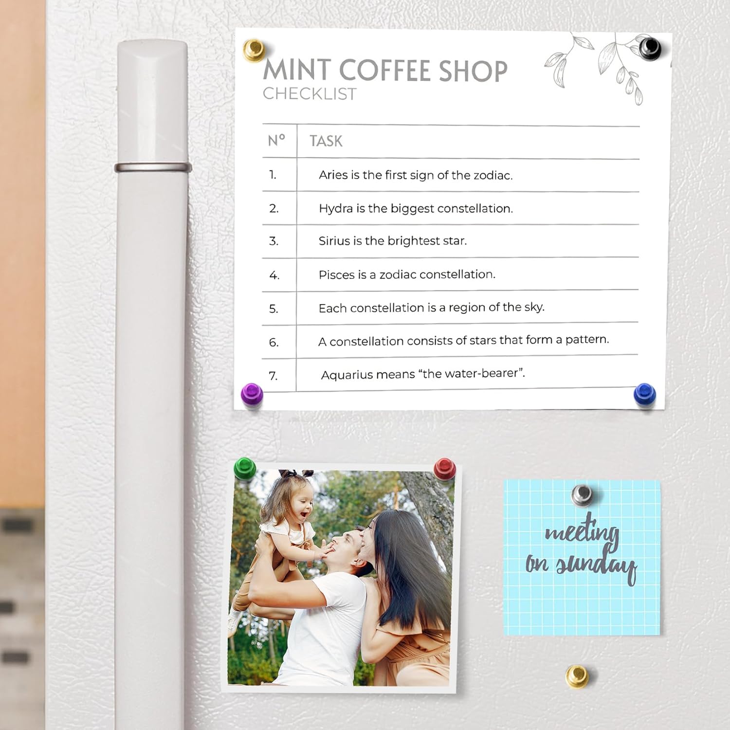 120 PCS Whiteboard Magnets, Small Strong Fridge Magnets, Magnetic White Board for Refrigerator, Black Magnetic Clips Heavy Duty for Kitchen, Office, Gadgets, Classroom, Desk Accessories - Image 5